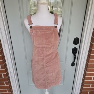 Purnell Corduroy Overall Dress